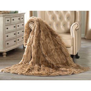 Brand New Member's Mark Luxury Faux Fur Throw